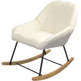moebel-direkt-online Schaukelsessel Luisa Polyester retro