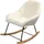 moebel-direkt-online Schaukelsessel Luisa Polyester retro