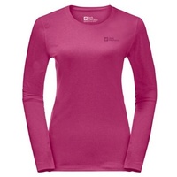 Jack Wolfskin Damen Sky Thermal L/S, L - new magenta