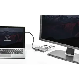 Startech Dual-4K Mini Dock mit HDMI, Thunderbolt 3 [Stecker] (TB3DKM2HD)