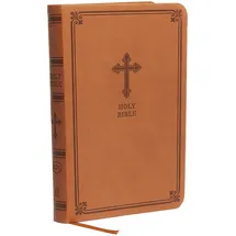 Thomas Nelson KJV Holy Bible: Value Compact Thinline, Brown Leathersoft, Red Letter, Comfort Print: King James Version: Holy Bible, King James Version
