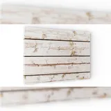 ALLboards Metallische Magnettafel 60 x 40 cm Helles Holz