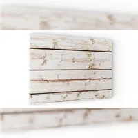 ALLboards Metallische Magnettafel 60 x 40 cm Helles Holz