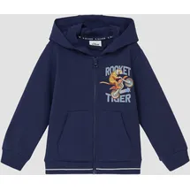 s.Oliver Sweatjacke aus Interlockjersey mit Frontprint - 92/98