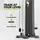 VirtuFit PL100 Einzel-Seilzugstation Schwarz