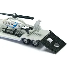 Siku 1610 - Tieflader mit Hubschrauber verschiedene Farben 1:55