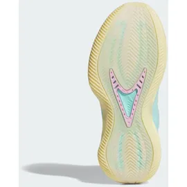 adidas ANTHONY EDWARDS 2 Kids Schuh - almost yellow/bliss lilac/flash aqua 39 1/3