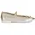 GEOX Mädchen Jr Plie' D Ballet Flat, Platinum, 30 EU - 30 EU