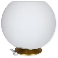 Kooduu LED-Akkuleuchte Sphere Kunststoff Gold Messing