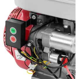 MSW 4-Takt-Motor 16 PS rot/schwarz