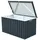 VCM Kissenbox 585 L 71,3 x 71,3 x 71,3 cm Schwarz