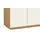 VOSS MÖBEL Loveno 72 x 103 x 37 cm weiß / weiß lackiert