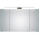 Saphir »6005 Sprint Badschrank, 3 Spiegeltüren, 6 Einlegeböden, 120 cm breit«, inkl. LED-Beleuchtung, Türdämpfer, Schalter-/Steckdosenkombination
