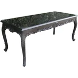 Barock Esstisch Schwarz 160cm - Esszimmer Tisch - Möbel Antik Stil - Schwarz