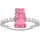 Thomas Sabo TR2459-052-9-54 Silberner Ring mit pinkfarbenem Goldbären und Zirkonia Damen