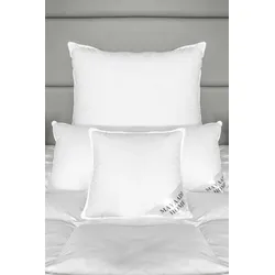 HS1 Kopfkissen 40x40cm Federn Natur Kissen Füllung 100% Gänsefedern 300 Gramm