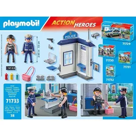 Playmobil Action Heroes - Starter Pack Polizei Ermittlungszimmer (71733)