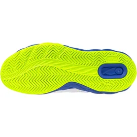Mizuno Wave Enforce Court AC Tennisschuhe 20 - white/dazzling blue/lightning yellow 47