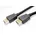 goobay 61640 2 m HDMI Typ A Standard HDMI Typ A Standard 48 Gbit/s Audio Return Channel ARC Schwarz