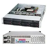 Supermicro 825TQC-R802LPB Benchtable PC-Gehäuse Schwarz