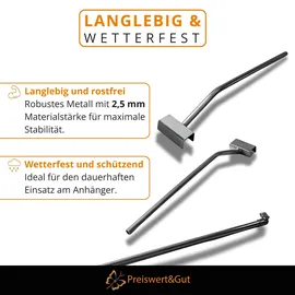 Preiswert & Gut Flachplanenbügel für Anhänger 152–220 cm