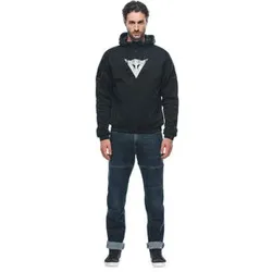 Daemon-X Motorrad-Zip-Hoodie schwarz, 58