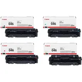Original Toner 046 4er-Set schwarz, cyan, magenta, gelb (OP1250C002)