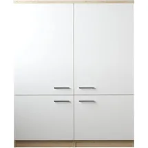 Respekta Besenschrank 120 x 0 x 144,9 cm Weiß