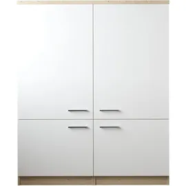 Respekta Besenschrank 120 x 0 x 144,9 cm Weiß