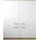 Respekta Besenschrank 120 x 0 x 144,9 cm Weiß