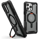 UAG Urban Armor Gear Plasma XTE MagSafe Kickstand Case iPhone 16 Pro Max schwarz/orange