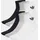 adidas Mid Ankle Socken 6er Pack White / Medium Grey Heather / Black 46-48