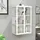VCM Vitrine - Wandvitrine Hängevitrine Flokas Weiß, 95 x 35 cm,
