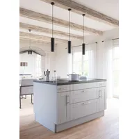 kochstation Küchenzeile KS-Ahus 150 cm schwarz