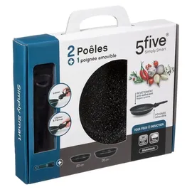 5Five Stein Pfannen-Set 2-tlg. 20 cm + 26 cm
