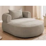 Home Affaire Sessel LUSSAC Polyester 123 x 78 x 157,5 cm Beige