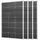 Vevor 4x Monokristallin 100 W