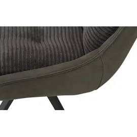 MCA Furniture uno Esszimmerstuhl drehbar , grau , Maße (cm): B: H: T: 64.0