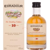 Edradour 10 Years Old Highland Single Malt Scotch 40% vol 0,2 l Geschenkbox