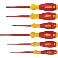 Wiha Schraubendreher-Satz SoftFinish electric slimFix 6-tlg. PH1