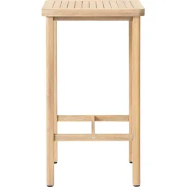 Dehner Bartisch Mauritius 60 x 60 x 105 cm Natur