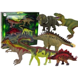 LEAN Toys Spielfigur Dinosaurier-Set Riesig Figuren Dinosaurierwelt Sammlung Spielzeug Park grün