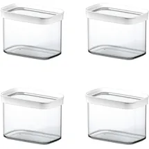 Emsa Frischhaltedose transparent/weiß 1 l 4-teiliges Set