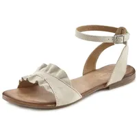 LASCANA Sandale Damen beige Gr.43