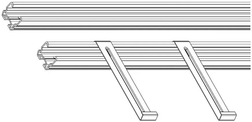 Daikin Montageprofilschiene FIX MP130 für Solaris Flachkollektor V26P 162067