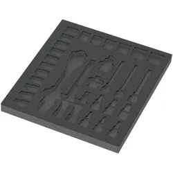 Wera 9822 Schaumstoffeinlage 8000 C Zyklop Knarre 1/2" Set 1, ohne Werkzeug - 05137322001