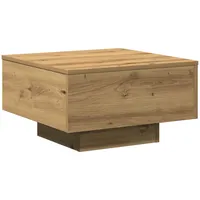 VidaXL Couchtisch Artisan Eiche 55x55x31 cm Holzwerkstoff