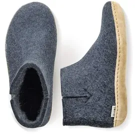 Glerups Hüttenschuhe Blau 41