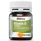 SoVita Vitamin D – 180 Tabletten (24,22 EUR/100 g)