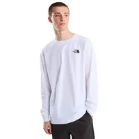 The North Face Evolution Box Nse Langarm-t-shirt - TNF White - XL